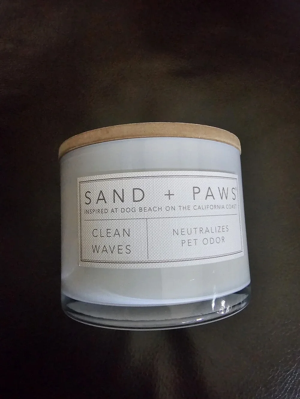Sand + Fog 2-Wick Candle ~ 12 oz ~ Clean Waves - Picture 1 of 2